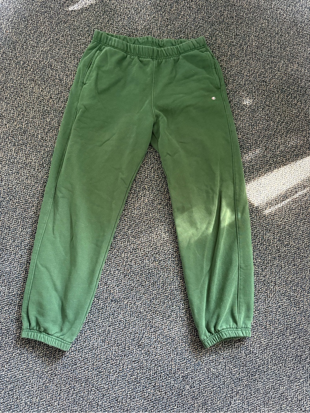 Champion Womens Green Fleece Sweatpants